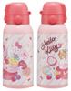 Skater Water Direct Sanrio Hello Kitty Fancy Snacks Stainless Sports Water Children's Bottle, 600ml, Drinking, & Weets, Girls', Insulated, Steel,