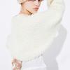 QUAFE ALPACA MUFFLER BOLERO_White
