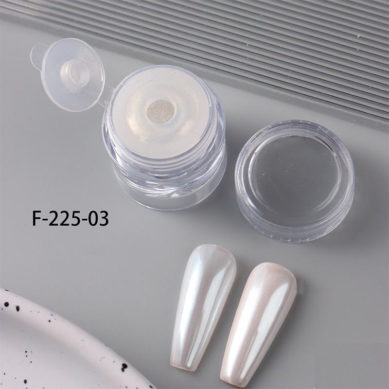 

0.5 г Порошок для ногтей с покрытием Прозрачный Сверхяркий Эффект гальванического покрытия Желтый Розовый Втираемый порошок Лунный металлик