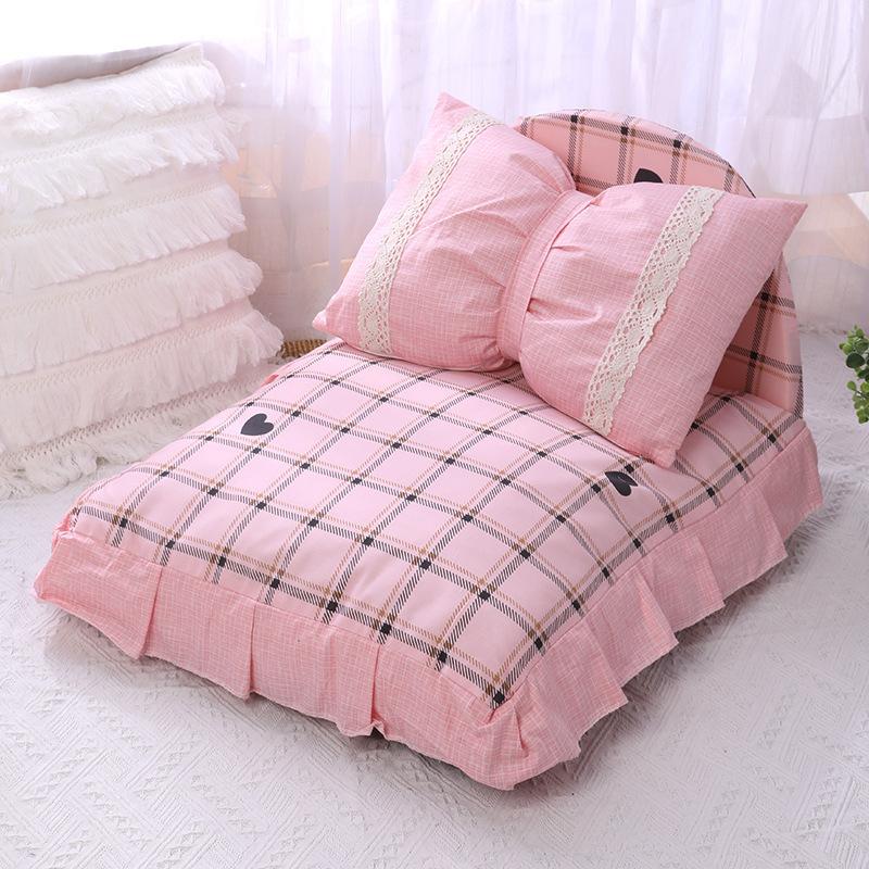 Princess Style Removable and Washable Dog Bed Pet Bed Cat Bed Dog Bed Cat Nest Dog Mat Cat Cushion and Pillow
