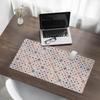 Durable Gaming Mat Geometric Retro Pattern 90x45 cm