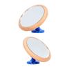 Coffee Reflective Mirror Multidirectional Rotation   Magnetism Observative Mirror for Kitchen