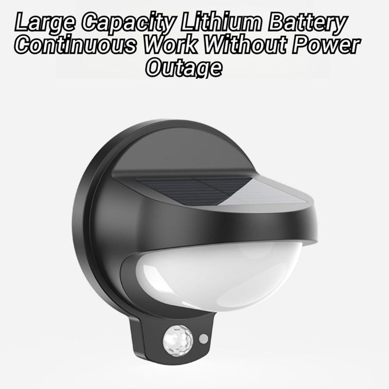 Solar Porch Lights Outdoor LED Wall Light with Motion Sensor Waterproof Solar Fence Lanterns Barn Shed Yard Garage Garden