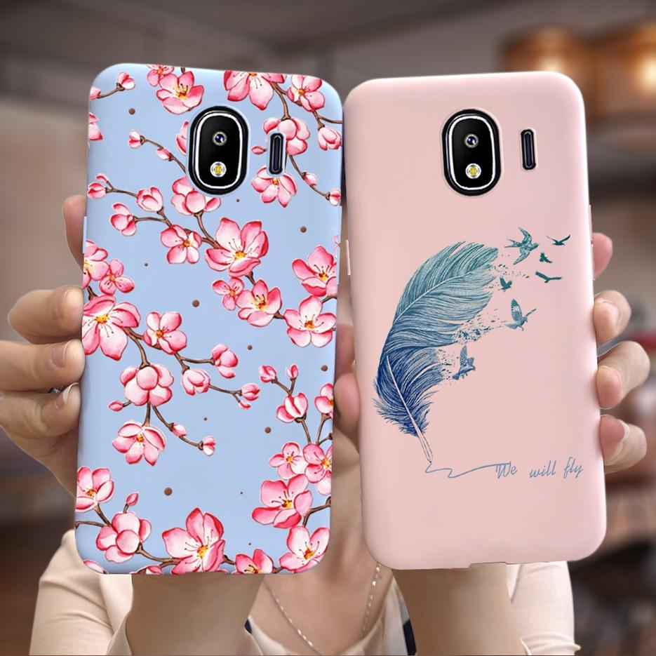 For Samsung Galaxy J4 2018 Case J400F Cute Fashion Cover Soft Silicone Case For Samsung Galaxy J4 Plus 2018 J415F J4 J4+ Fundas