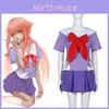 Captivating Future Diary Gasai Yuno Cosplay Costume For Halloween And Parties