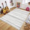 Bohemian Stripe Living Room Carpet Geometric Pattern Area Rug Minimalist Ethnic Home Decor Soft Non-slip Floor Mat for Bedroom