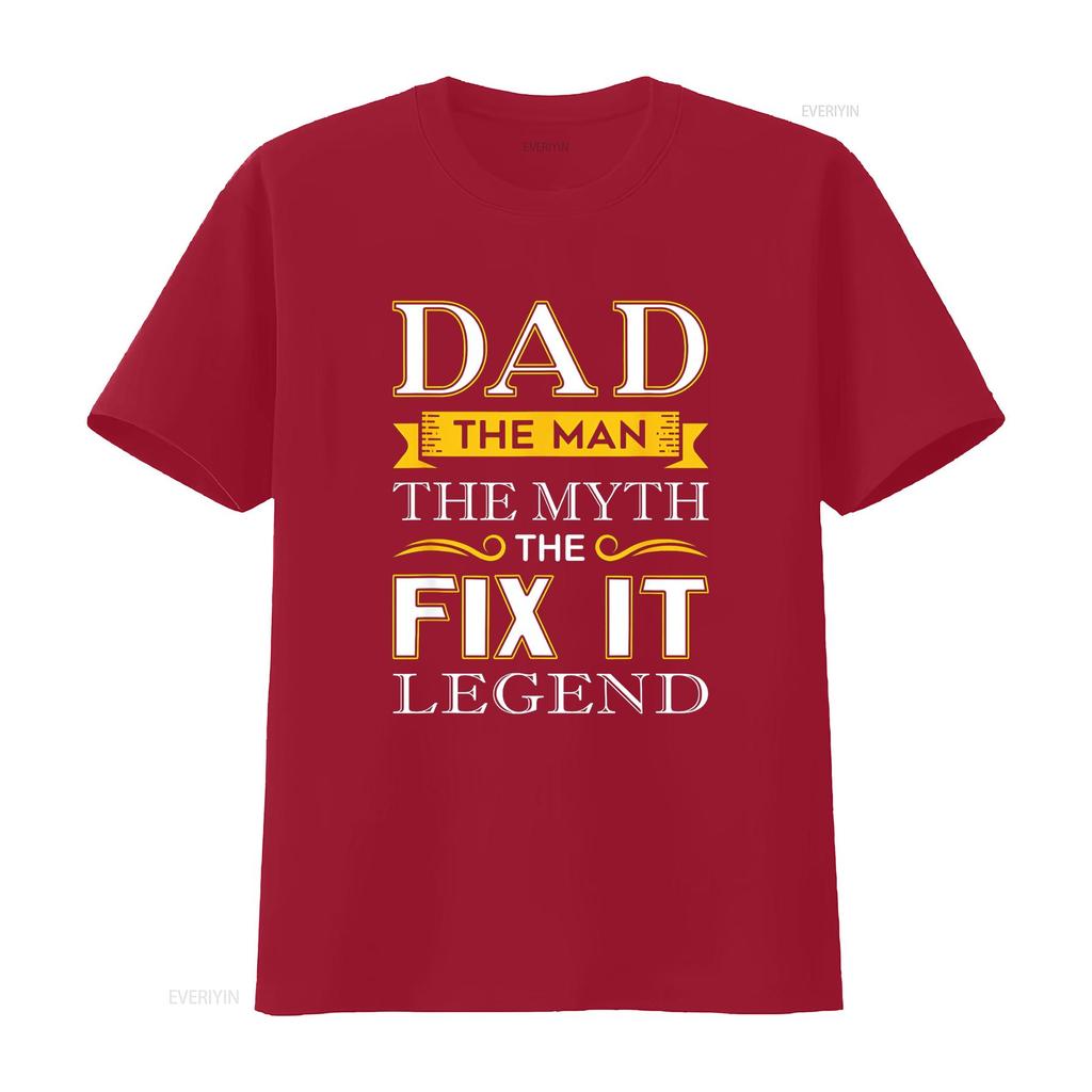 Mr Fix It Dad S Fathers Day Handy Man T Shirt Vintage Washed Soft Top For Everyday Wear Stretched Versatile Comfortable
