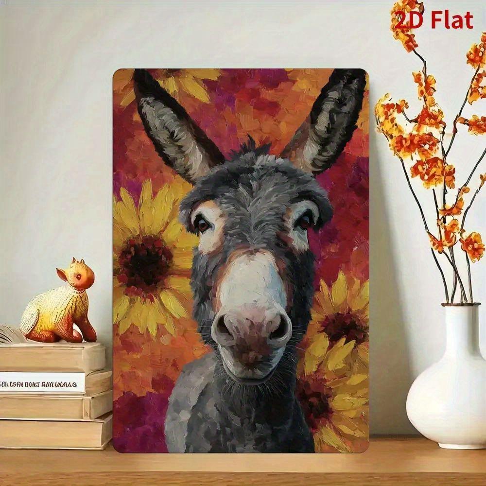 Retro Metal Sign Cute Pets Wall Decor Tin Plate Art for Living Room Bar Cafe