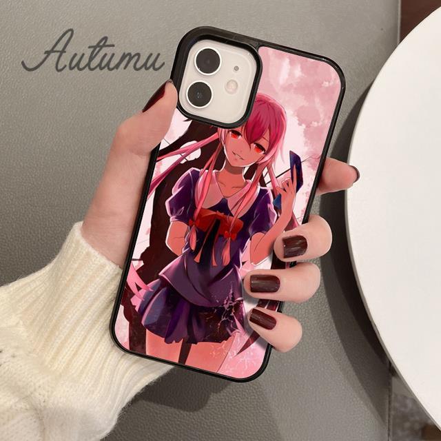 Yandere Chan Ayano Aishi Phone Case for iPhone 11 12 13 14 Pro Max Mini X XR XS SE 2020 6S 7 8 Plus Samsung Galaxy S21 S22 Cover