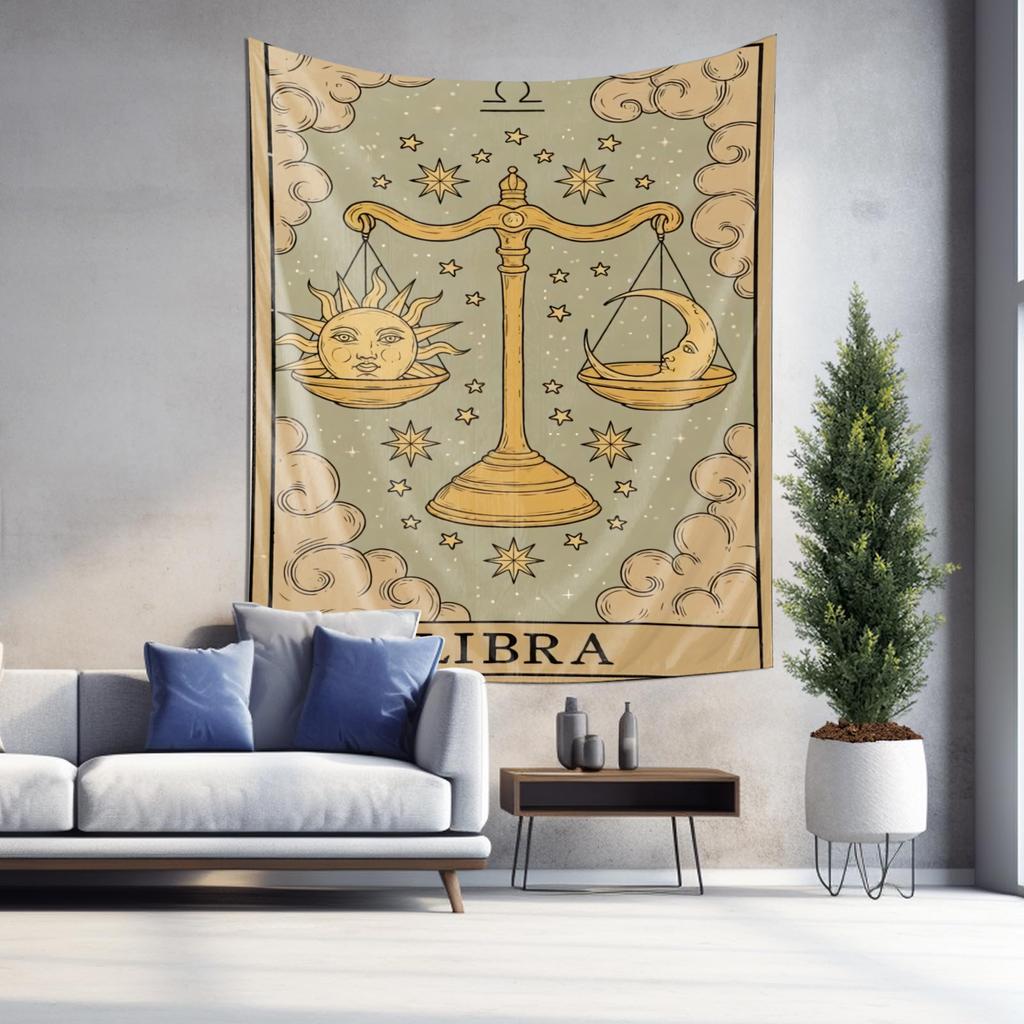 Constellation Theme Decorative Hanging Cloth Unique Bedroom and Living Room Wall Decoration Tapestry