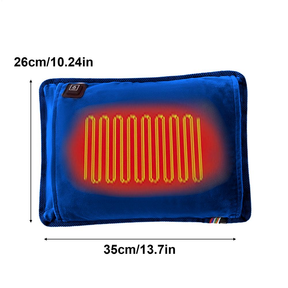 Electric Handwarmers Hand Warmer Pillow Machine Washable Heated Hand Warmer Plush Portable Hand Warmer With 3 Modes For