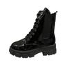 Martin boots women's British style 2025 new models in cool fashion black small short boots thick heel large size women's boots