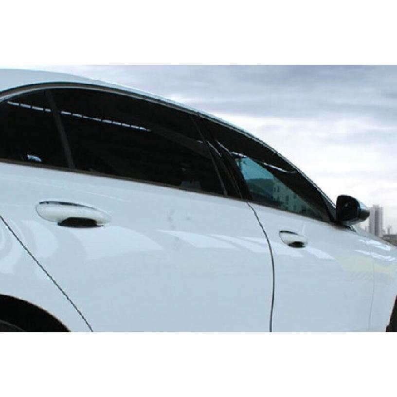 For Benz C-Class 2022-2023 ABS Carbon Fiber Exterior Side Door Bowl Cover Trim