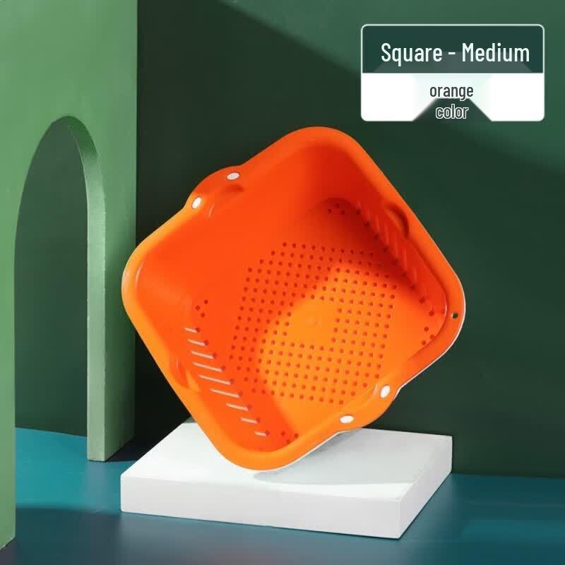 CHAHUA Plastic Fruit & Vegetable Drain Basket