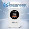 2025 Latest Mobile WiFi Portable Wireless Router for Vehicles Supports SIM Cards (MIFI) White less