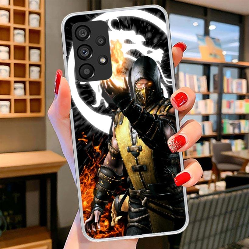 Mortal Kombat Phone Case For Samsung Galaxy A17 A37 A57 A16 A26 A36 A56 A15 A25 A35 A55 A14 A24 A34 A54 A13 A23 A33 A53 Galaxy A
