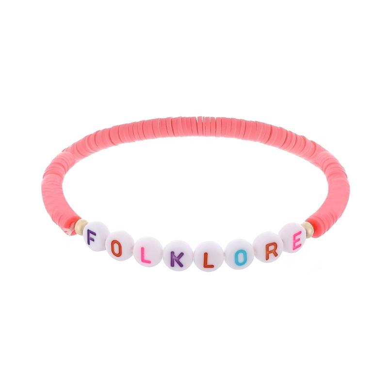 12pcs/set Taylors Bracelets Beaded Wristband Friendship Bangle for Women Letter Clay Beads Bracelets for Swiftie Fans