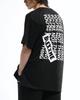 BLEXXME You Are Nothing Oversize Fit Slit T-Shirt Black