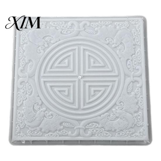 Easy DIY Garden Tile Mold Reusable Concrete Path Stepping Stone Mold, Pavement Cement Mould, Home Craft Project for Enthusiasts Patio Walkway