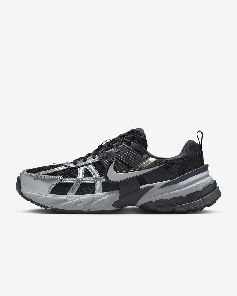 FD0736-005 Nike V2K Run Black Anthracite Dark Smoke Grey Silver (Women's)