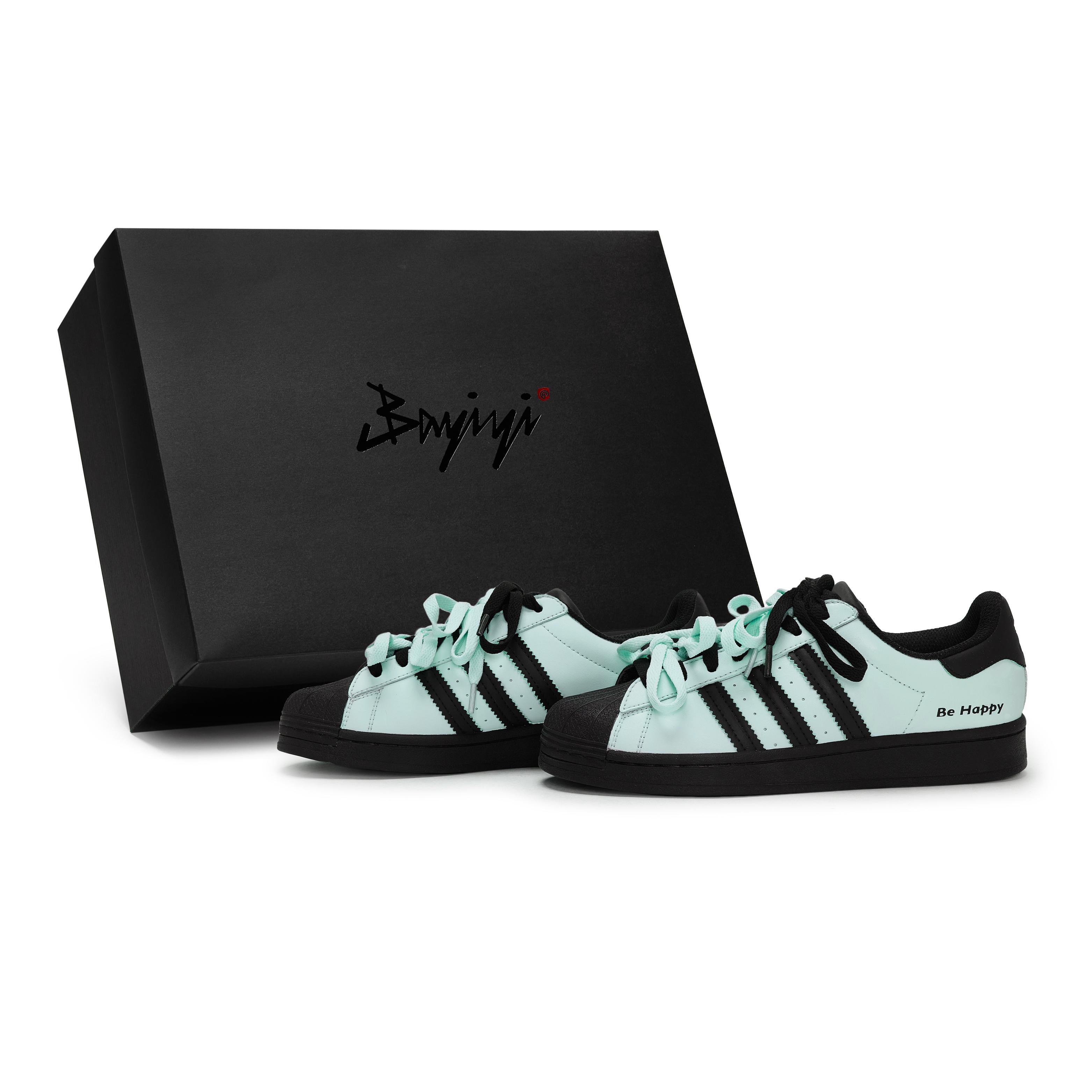 

Adidas Originals SUPERSTAR 811 Manufacturing, Shaping Happiness, Special Shoe Box Low top Skateboard Shoes Unisex EG4959(Team80-SBOX) 39⅓