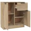 Sideboards 2 pcs Sonoma Oak 60 x 30 x 70 cm engineered wood