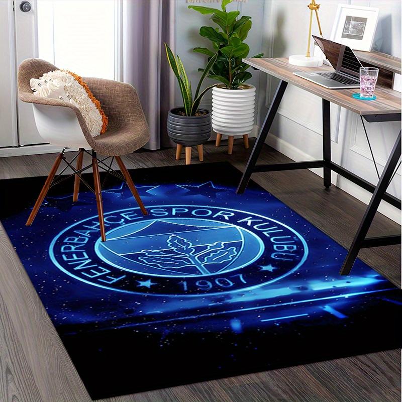 1pc Fenerbah?e Sports Club,Istanbul,Turkey Office Carpet Soft Polyester Entrance Carpet Washable Non