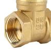 DN20 Brass Gate Valve G3Celsius4\  Straight   Valve 232 PSI for Water, Oil, Gas, Steam