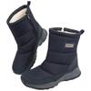 YAKIDA Sneeuw Winter Maat Herenschoenen, Laarzen, Waterdicht, Antislip, Warm, Gevoerd met Fleece, Hoge Schacht, Waterdicht, Dikke Zool, Katoen Gevoerd, Marineblauw, 23.5