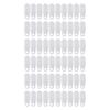 30/60Pcs Curtain Track Gliders Hooks White Traverses Rod Slides Replacement Parts for Window Shower Drapery Curtain