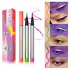 3 Pearlescent Fluorescent Eyeliner Set UV Face Color Lasting Quick Drying Waterproof Sweat Body Painting Suitable for Stage Halloween