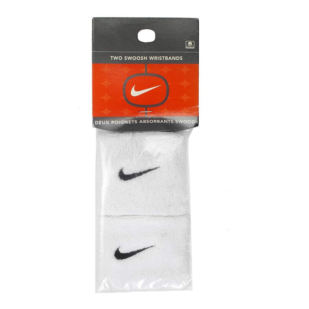 Nike Unisex Adults Swoosh Wristband (Set Of 2)
