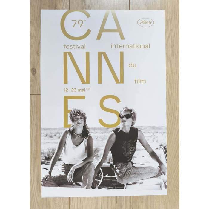 

Official Poster - 79th Cannes Film Festival 2026 - Thelma & Louise (G. Davis, S. Sarandon) - 60x40 cm rolled - Protected shipping