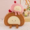 New Swiss Rolled Strawberry Cake Plush Pillow Sofa Living Room Cushion Pillow Bay Window Tatami Pillow Gift