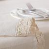 Universal Polyester Cotton Tablecloth White Table Cover Heavy Duty Rectangular Table Cloth  Kitchen