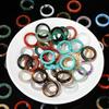 Elegant Crystal Stone Band Rings Natural Crystal Jewelry Finger Ring Minimalist Ring  Women