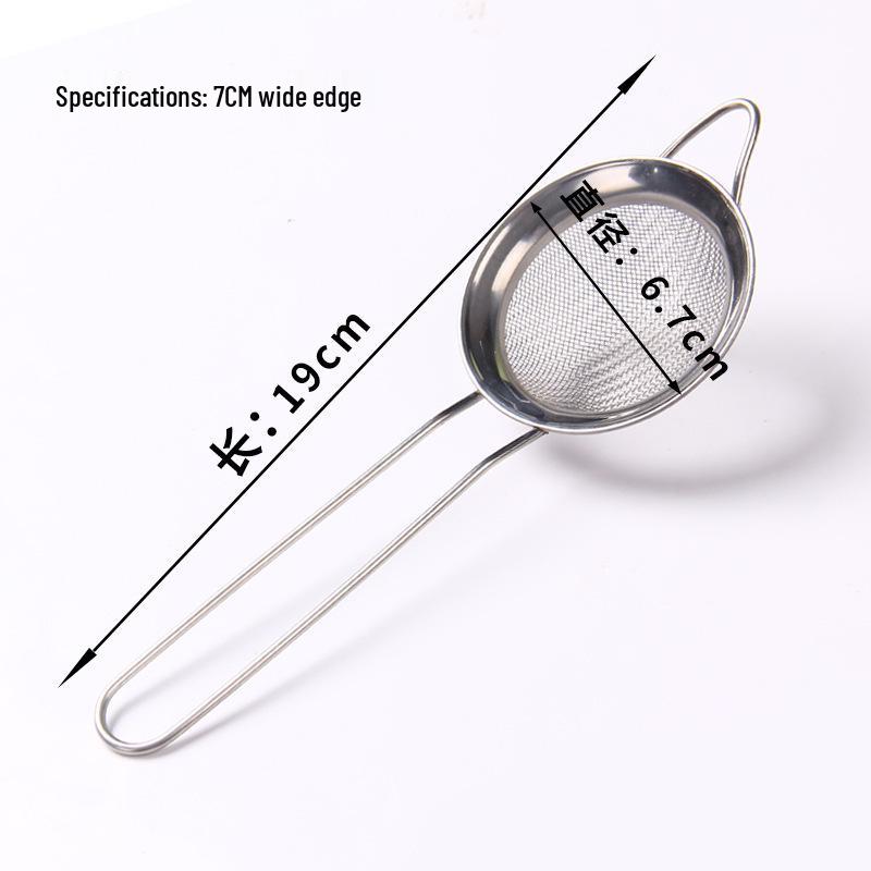 Любовь Полный Дом Нержавеющая Сталь Мелкое Сито Шумовка и Дуршлаг - 30 Меш Сатиновое Плетение Масляная Сетка Фильтр Ложка