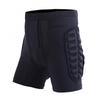 Unisex Polyester Motorcycle Snowboard Ski Protective Hip Butt Padded Shorts Cycling Clothing Black Breathable Shorts
