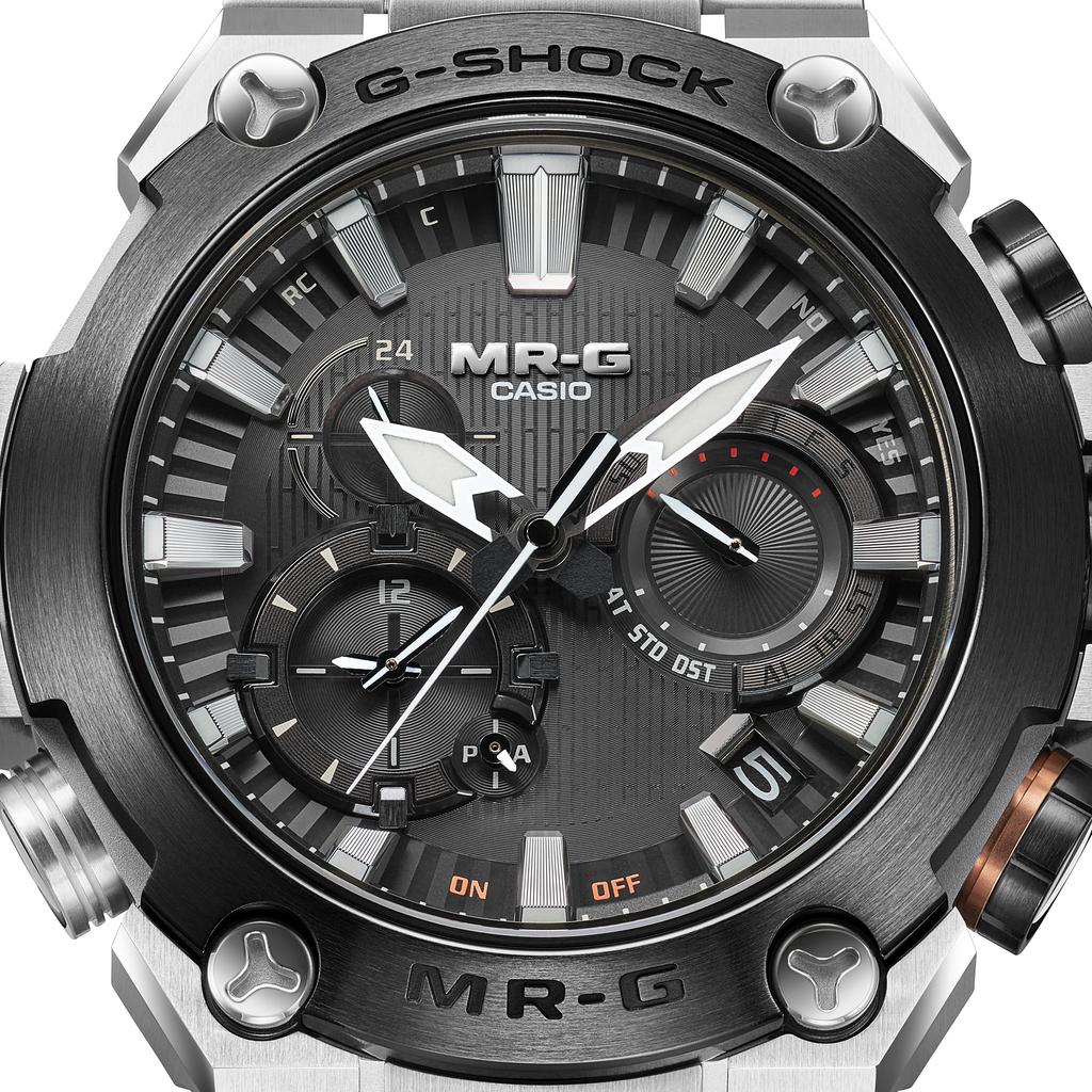 Casio Herren-Quarz-Uhr MRG-B2000D-1A, 200M wasserdicht, stoßfest