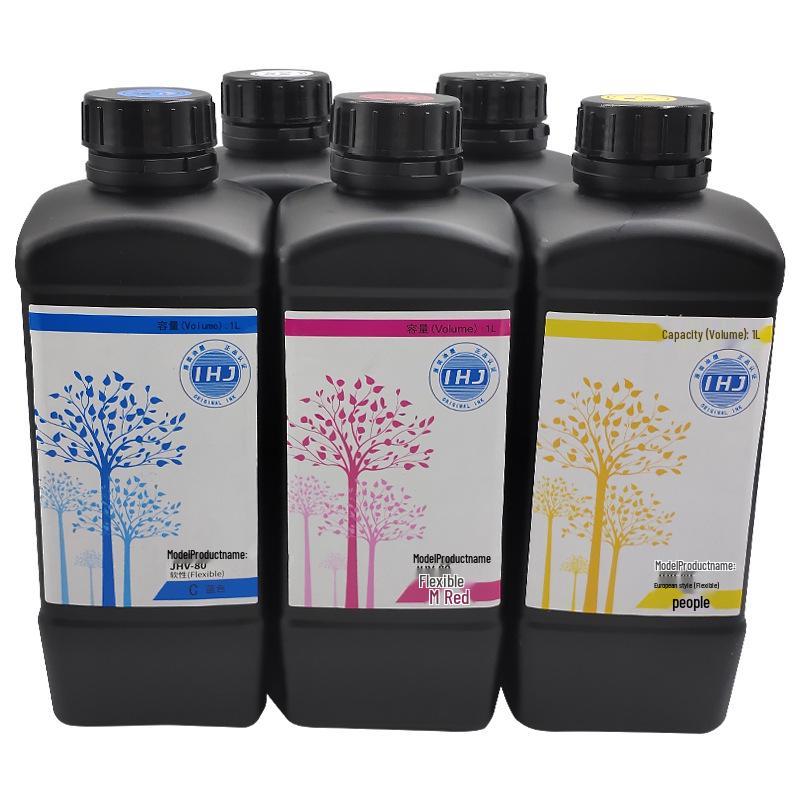 Encre UV Sakata pour têtes CE4 Ricoh G5/G6 Encre d'impression UV Neutre Souple/Rigide