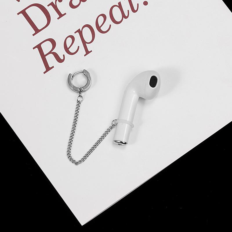 Earrings, Creative Wireless Bluetooth Matching Earrings Airpod Earrings