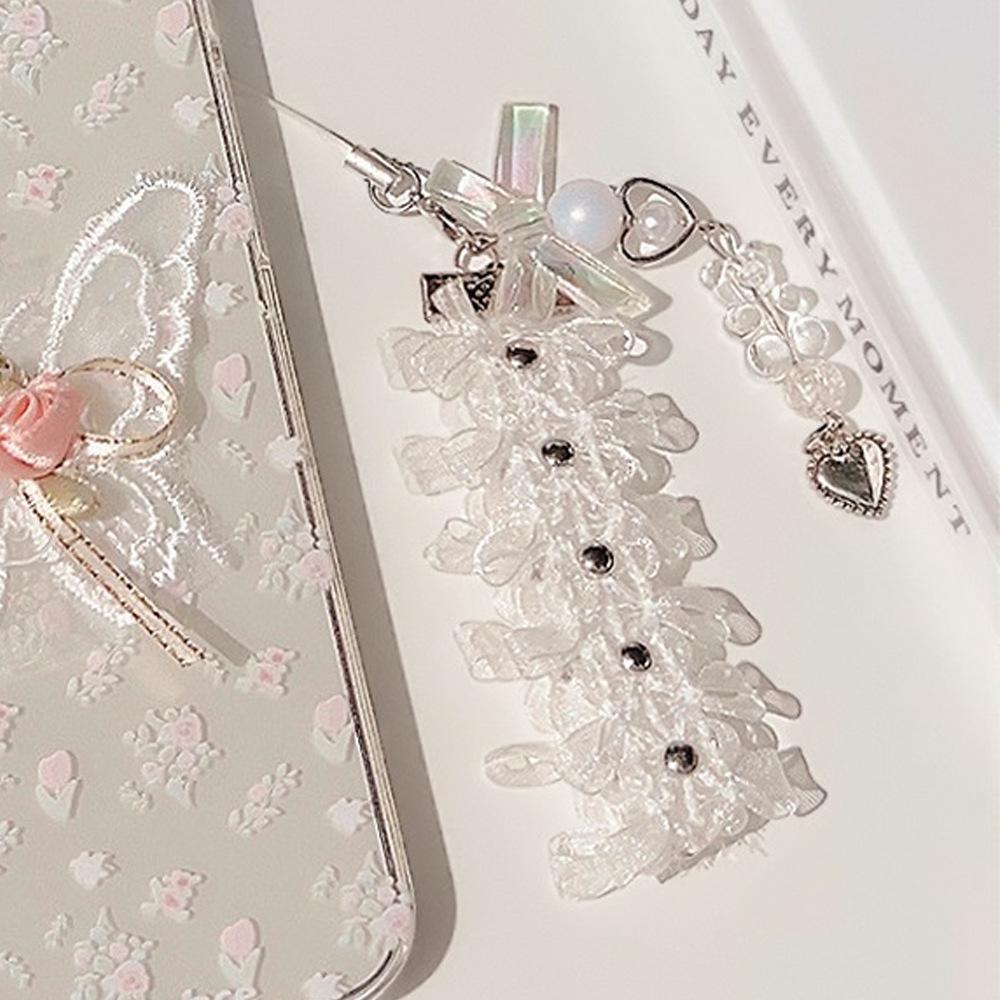 Colorful Chain Mobile Phone Case Lanyard for Apple/For Huawei Portable Wrist Strap Rope Personalized Ins Dopamine Pendant