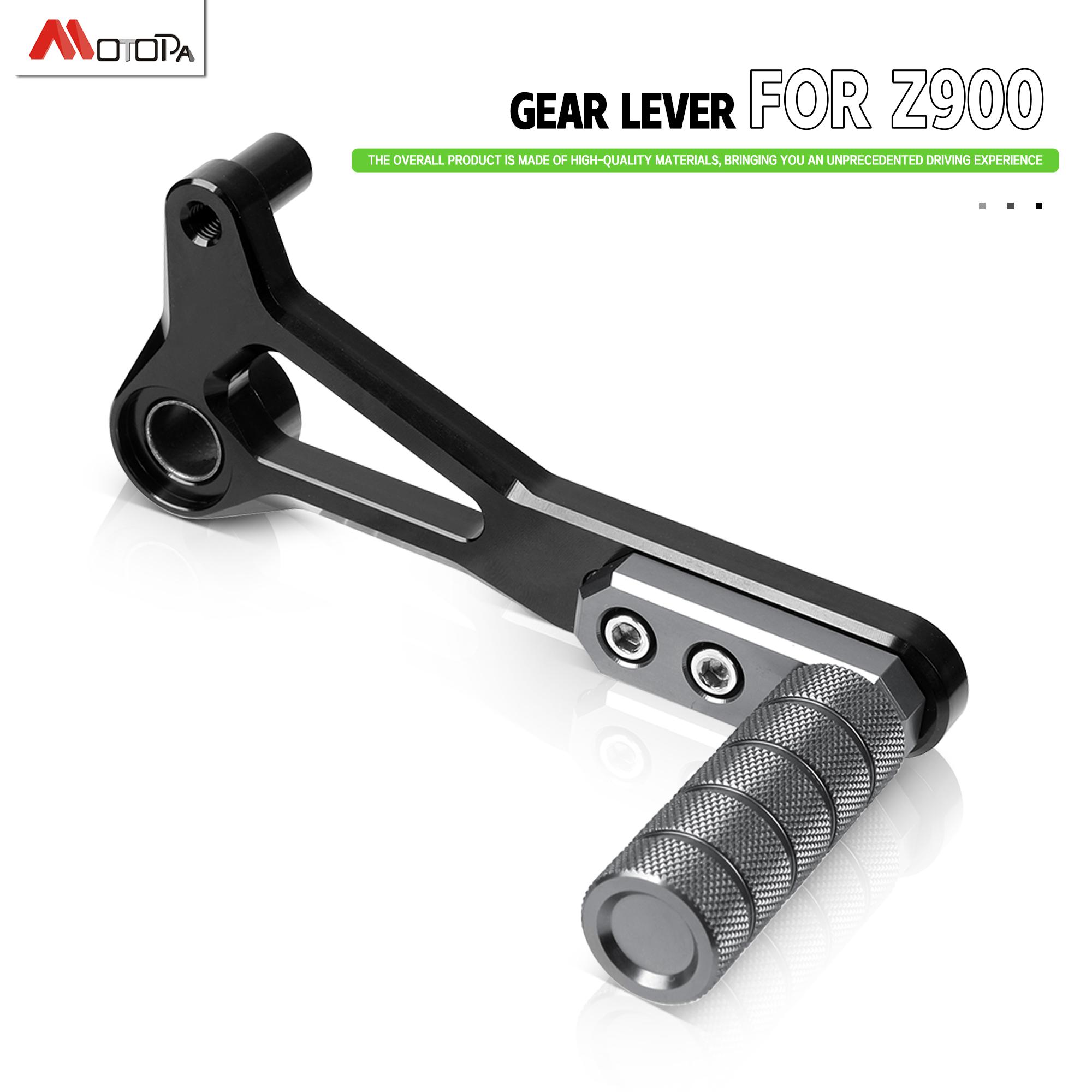 Motorcycle Gear Shift Lever Adjustable Folding Gear Shifter For KAWASAKI Z900 Z800 Z1000 Z1000R Z1000SX Z900RS Z900RS 2010-2026 Titanium
