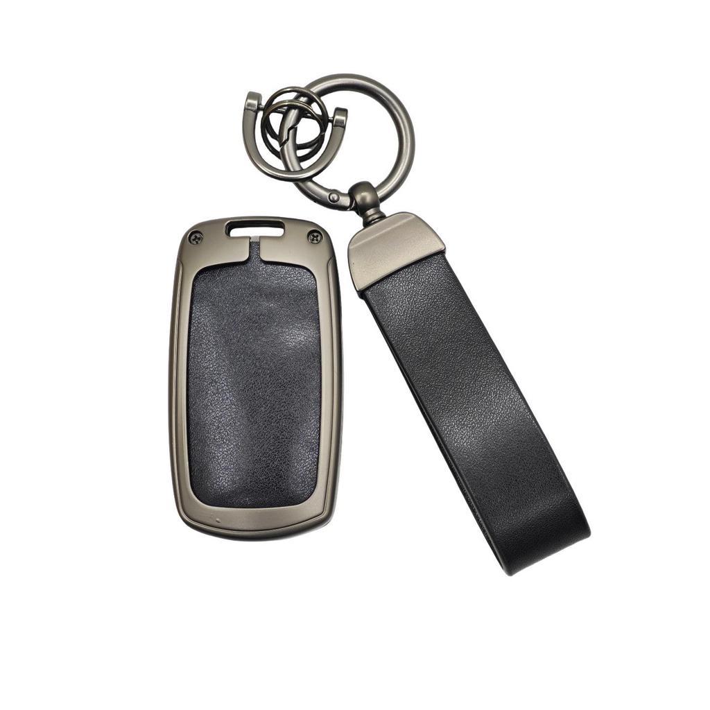 Wuling Hongguang MINI/Baojun KIWIEV Car Key Case Alloy Protective Shell for Men & Women
