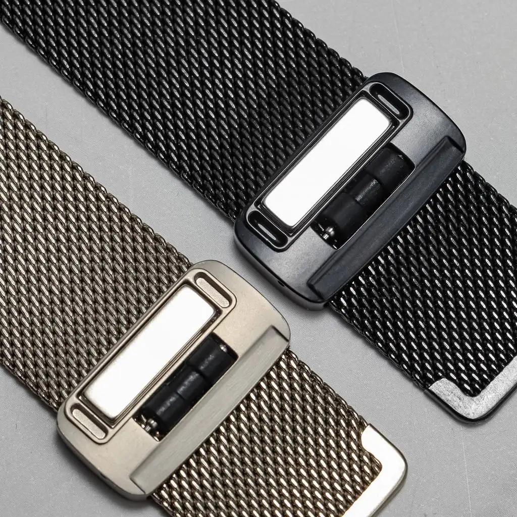 Magnetic Strap for Huawei Watch 5 4 GT5 5Pro GT4 3/4Pro GT3 46mm 22mm Metal Mesh Band for Samsung Galaxy3 45mm Gear S4 Bracelet