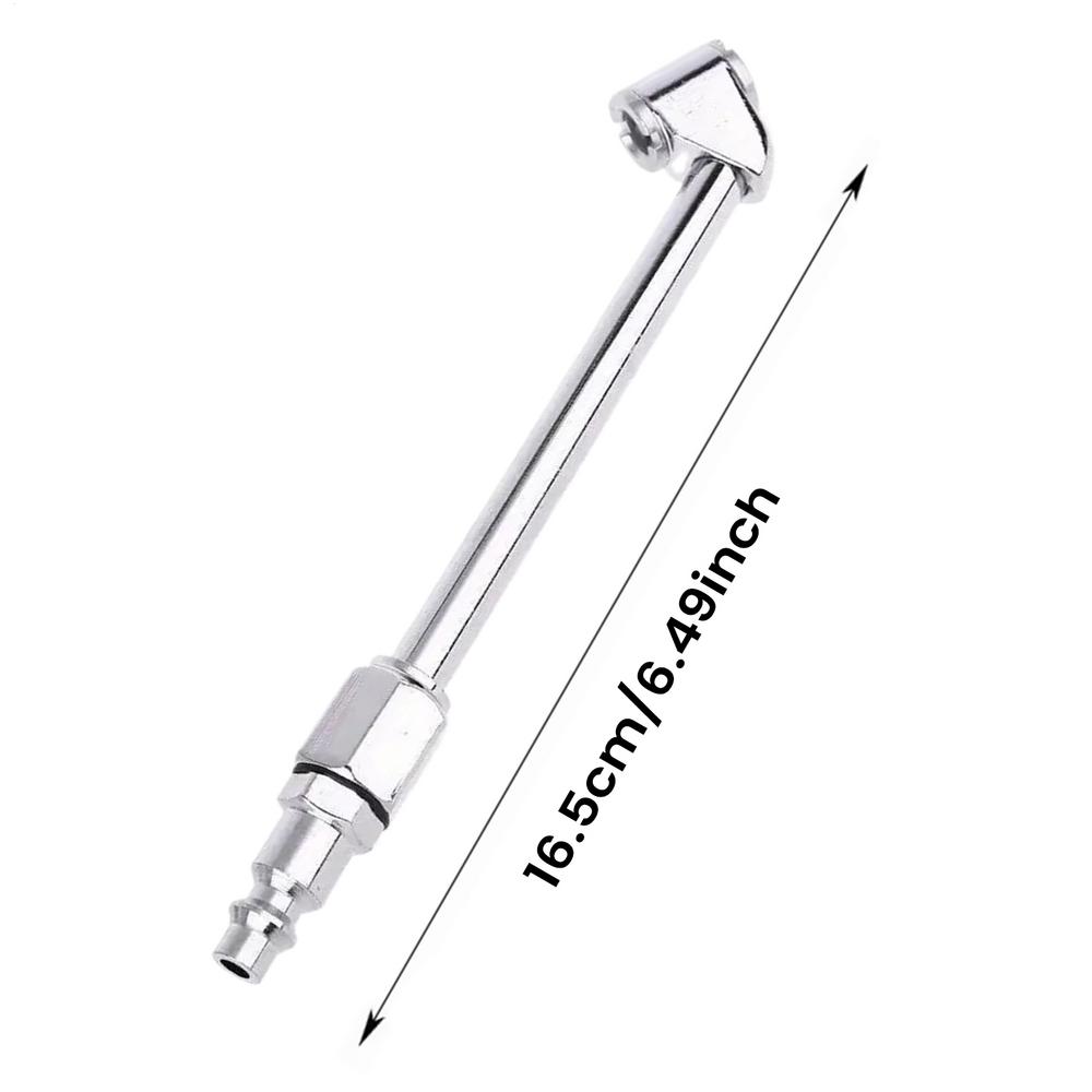 Car Lock On Metal Air Chuck Tire Air Hose Nozzle Automotive Leak-Proof Tyre Inflator Repair Tool For Truck Motorcycle Bicycle