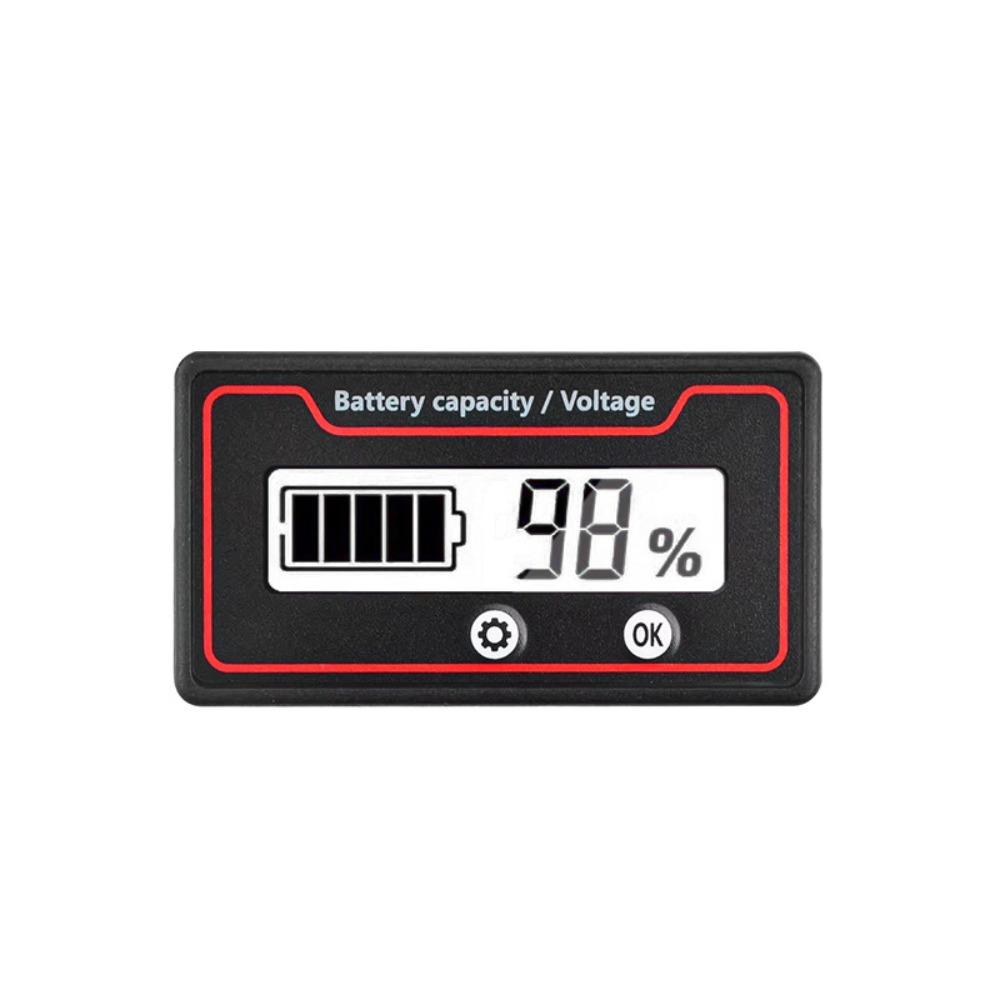 9-120V Battery Capacity Indicator LED Digital Battery Power Gauge  Lithium Battery