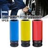 1Pcs Chromium Vanadium Steel Wheel Protector Socket Deep Impact Socket for Pneumatic Ratchet Wrench