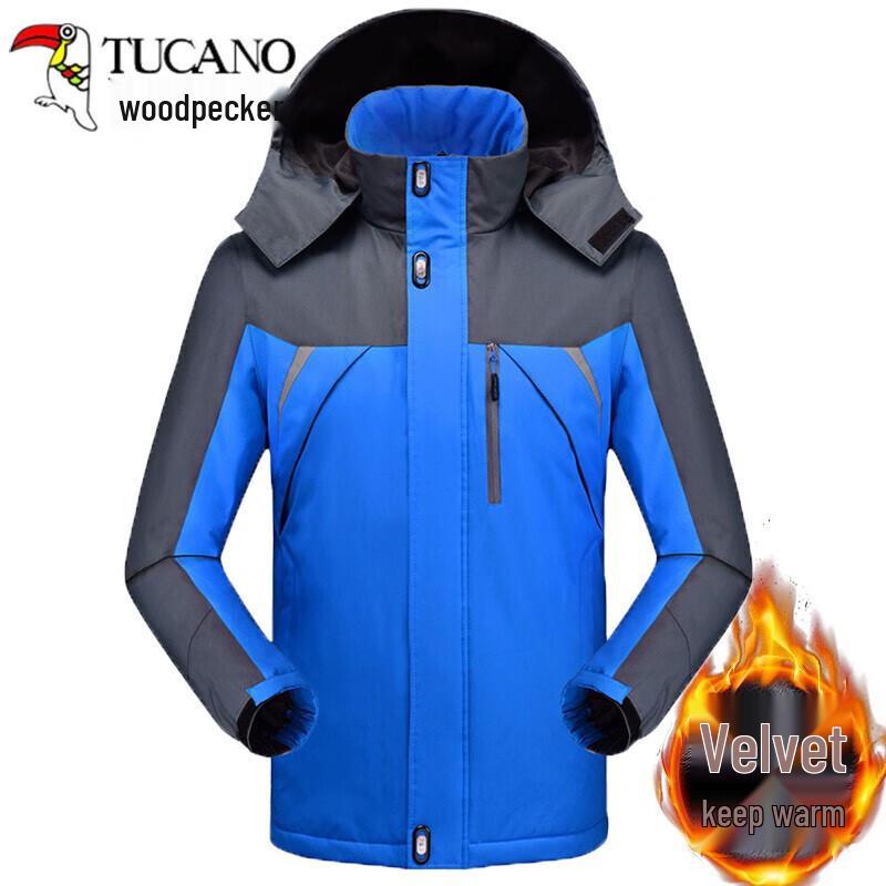 

TUCANO Мужская куртка с плюшевой подкладкой и съемным капюшоном L