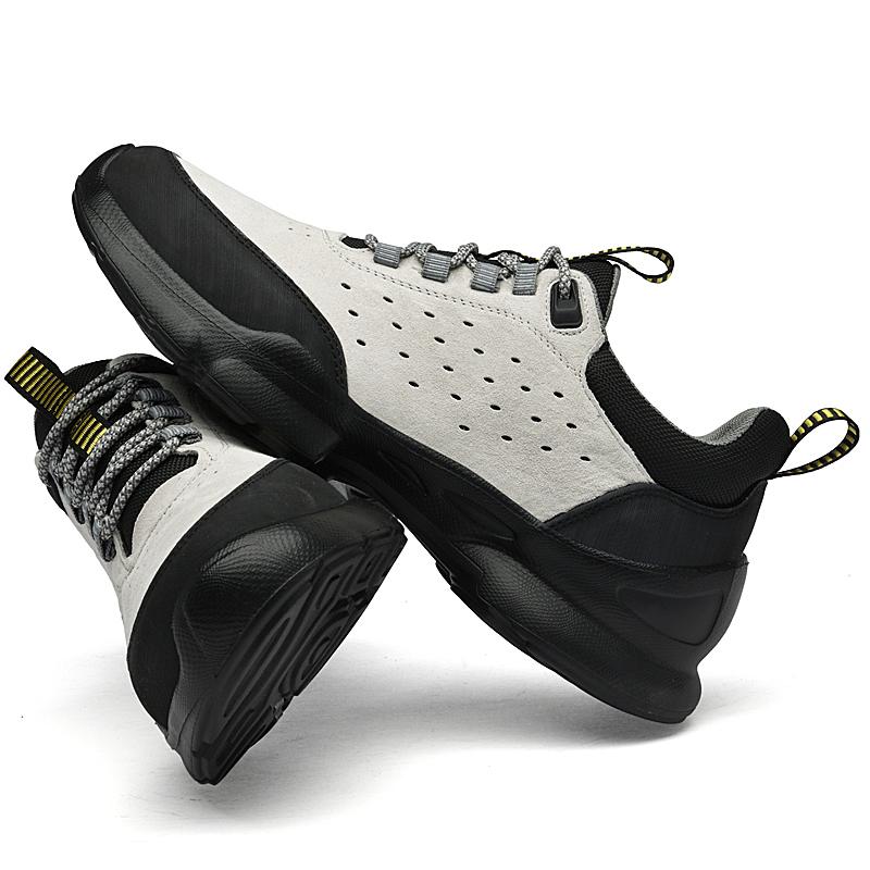 Fashion 2025 New Fashion Men Flats Walking Shoes Men's Premium Leather Sneakers Comfortable Gym Shoes Non-Slip Jogging Training Shoes